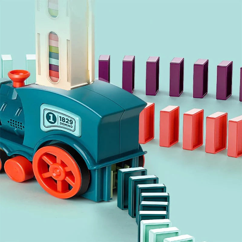 Domino Block Train